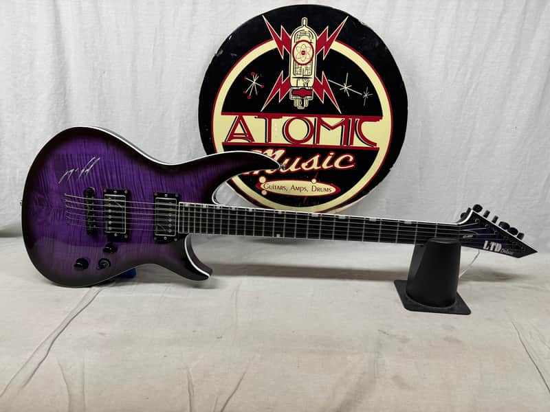 ESP LTD Deluxe H3-1000 h31000 Horizon Guitar - signed by George Lynch 2018 image 1