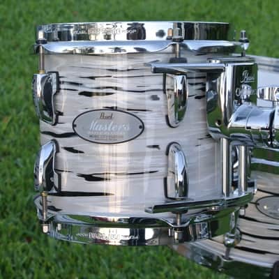 DREAM SET! PEARL MASTERS MAPLE RESERVE MUSIC CITY CUSTOM 7 PC DRUM SET! LOT RK711 image 5