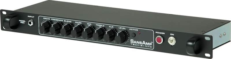 Tech 21 SansAmp RBI Rackmount Bass Pre amp image 1