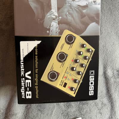 Boss VE-8 Acoustic Singer Guitar and Voice Effects Pedal 2017 image 8