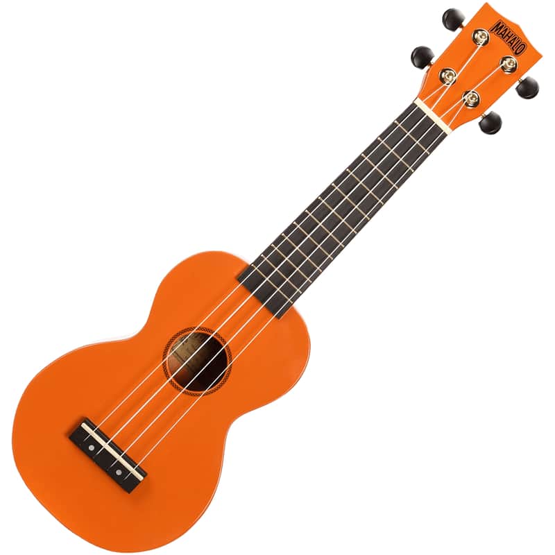 Mahalo MR1OR Rainbow Series Soprano Ukulele – Orange image 1
