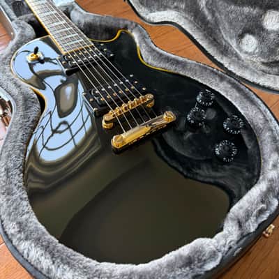 2014 Epiphone Les Paul Custom Classic - Ebony Black image 1
