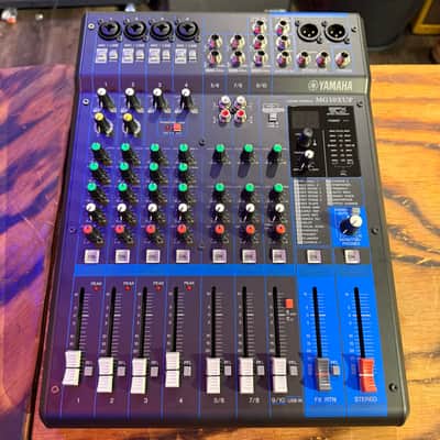Yamaha MG10XUF 10 Channel Analog Mixer 2018 - Present - Black image 1