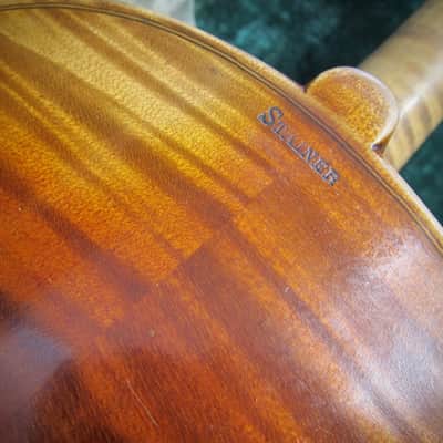 Jacobus Stainer German 4/4 Violin Germany Circa-1930s-1940s-Reddish Brown Varnish image 8
