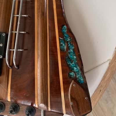 SKR electric 2025 - Headless Unique travel guitar V style GREAT player image 5
