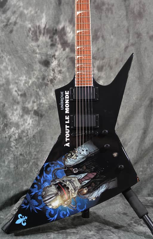 Dean Megadeth Dave Mustaine Signature Zero a Tout Le Monde Graphics Explorer w Case & FAST Shipping image 1