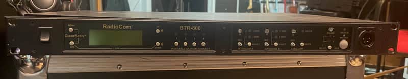 Telex BTR-800 wireless intercom system with multiple beltpacks and many accessories image 1