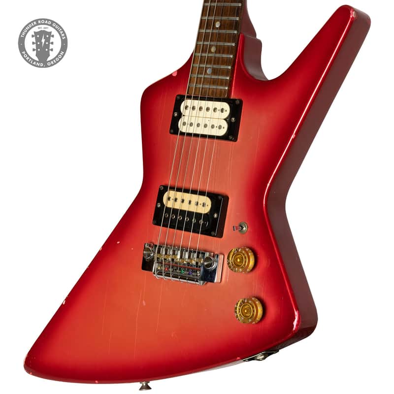 1983 Dean Baby Z Pearl Red Burst image 1