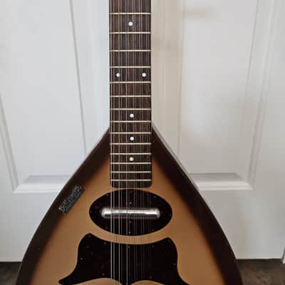 Danelectro 7010 Bellzouki 1963-1969 - Brown Burst image 3