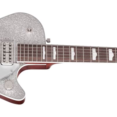 Gretsch G6129T-89 Vintage Select '89 Sparkle Jet with Bigsby Silver Sparkle 2021 w/OHSC image 7