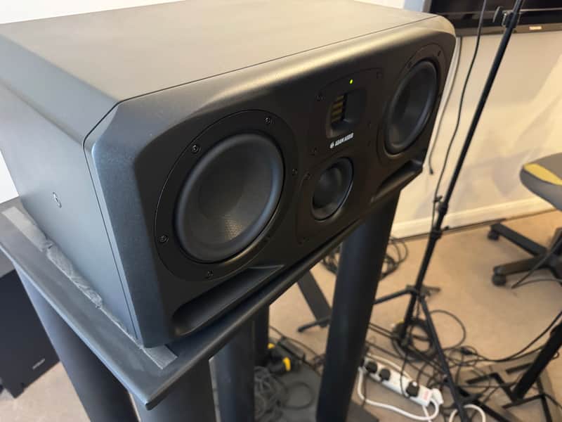 ADAM Audio S3H Active Studio Monitor (Pair) 2023 - Black image 1