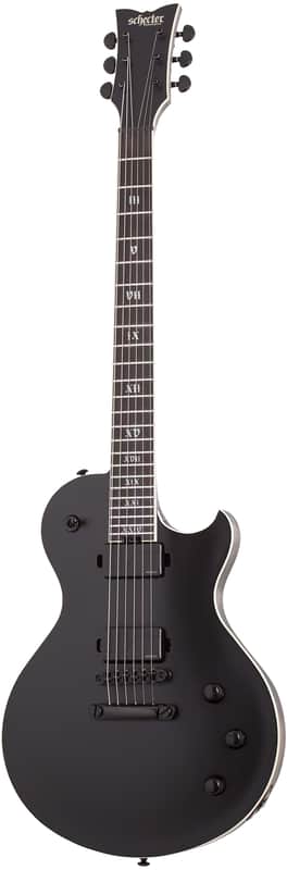 Schecter Solo-II SLS Elite Evil Twin Satin Black image 1