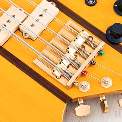 1991 BC Rich Bich 8-String Vintage Neck Through Bass Natural w/ Case, Japan NJ image 8