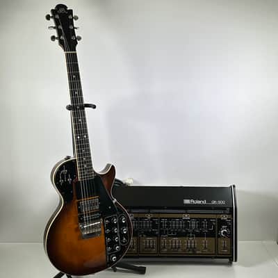 Vintage 1980 Roland GR-500 Guitar Synthesizer Sunburst & GS-500 Guitar Synth Module