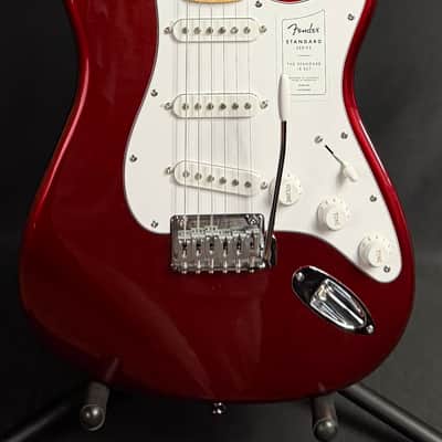 Fender Standard Stratocaster (2025) Electric Guitar Candy Cola Finish (717)