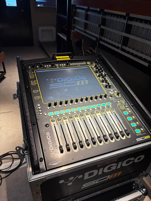 DiGiCo SD11 Digital Mixing Console w/Flight Case from Olympic Studios image 1