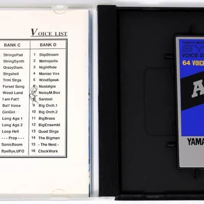 Yamaha SY77 TG77 Shofuku Act 1 PCM Data Rom Card For Yamaha SY77 & Yamaha TG77 image 2