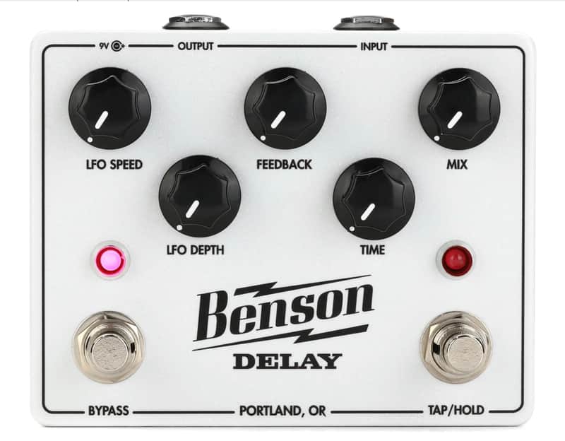 Benson Amps Delay - White Sparkle image 1