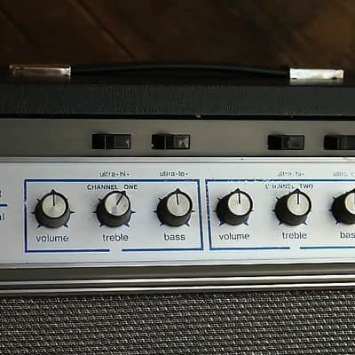 1970s Ampeg B-25 Head & B25B 2x15 Cabinet image 4