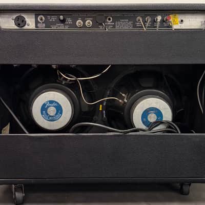 Fender 1975 Twin Reverb 2x12 Combo with Footswitch & Cover - Pre Owned *Pickup Only* image 9
