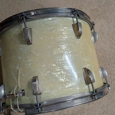 WFL Snare Drum Ludwig 1956 - Marine pearl image 8