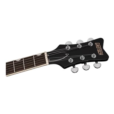 Gretsch Guitars Streamliner Jet Club with High-Output Ceramic Humbuckers and 12 Inch Fingerboard (Jet Black) image 5