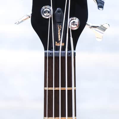 Warwick RockBass Streamer Standard 5-String Left-Handed Nirvana Black Transparent Satin image 7