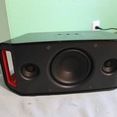 Beats by Dre Beatbox Used Black Red Portable Bluetooth Speaker System Tested image 3