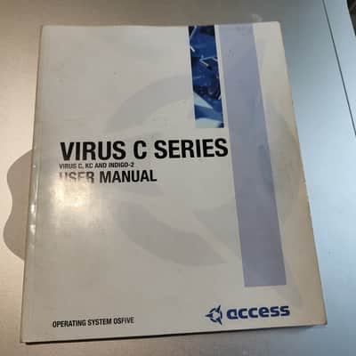 Access Access Virus C / KC / Indigo Original User Manual ENGLISH 1990s