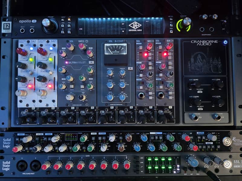 Cranborne Audio 500ADAT ADAT Expander with 8-Slot 500-Series Rack image 1