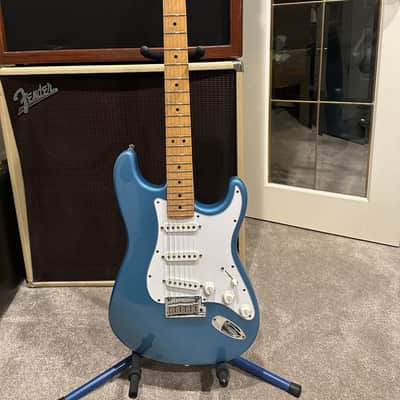 Fender 50th Anniversary Stratocaster 1995 - Lake Placid Blue image 1
