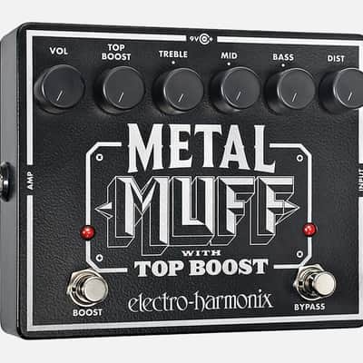 Electro-Harmonix Metal Muff With Top Boost Distortion Pedal image 1