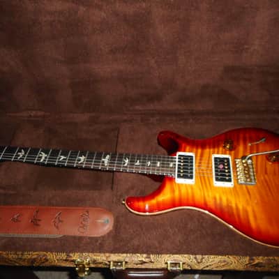 PRS Custom 24 10-Top 2023 - Dark Cherry Sunburst image 1