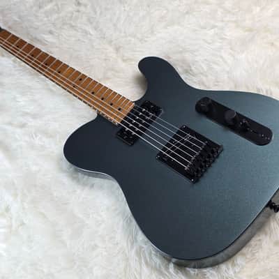 2023 Squier Contemporary Telecaster RH - Gunmetal Metallic - Like New image 7