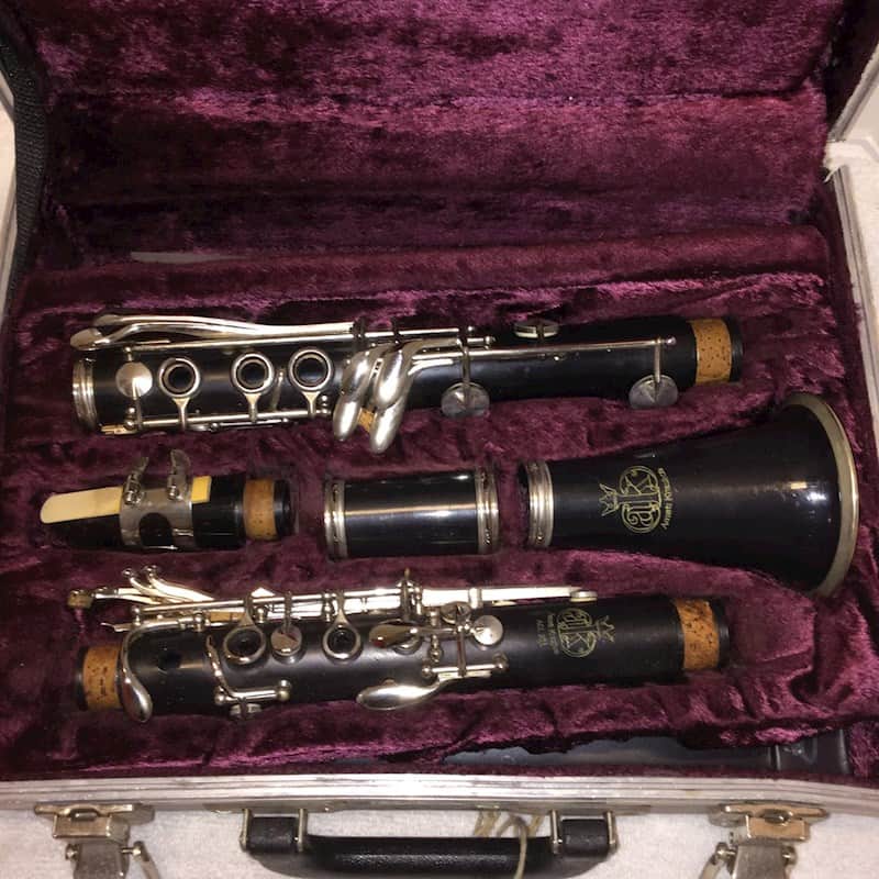 Amati Kraslice ACL-201 clarinet with case, Czech Republic image 1