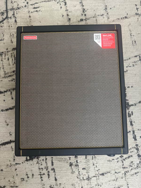 Positive Grid Spark CAB 140-Watt 1x10" Active Guitar Speaker Cabinet 2023 - Present - Black image 1