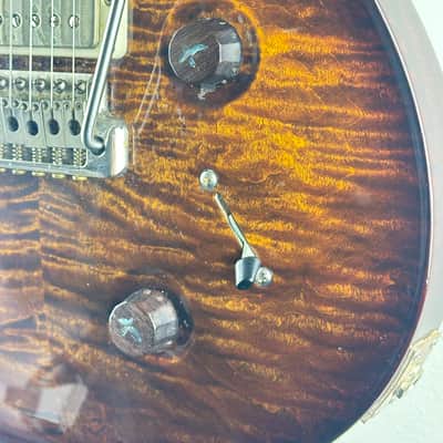 PRS Studio 2012 Black Gold Burst Electric Guitar Made In USA With Case image 4