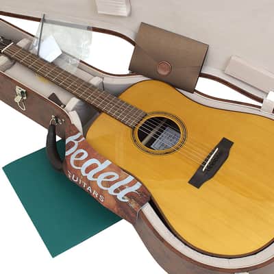Bedell Bahia Dreadnought Adirondack Spruce-Brazilian Rosewood Natural Finish image 16