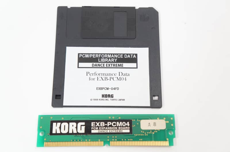 KORG EXB-PCM04 DANCE EXTREME PCM Expansion Board w/ Floppy Disk