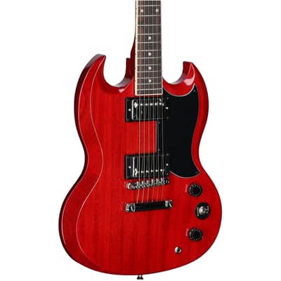Epiphone SG Tribute Electric Guitar, Cherry image 8