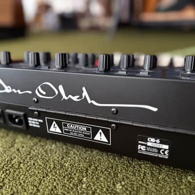 Sequential OB-6 49-Key 6-Voice Polyphonic Synthesizer 2018 - Present - Black with Wood Sides image 3