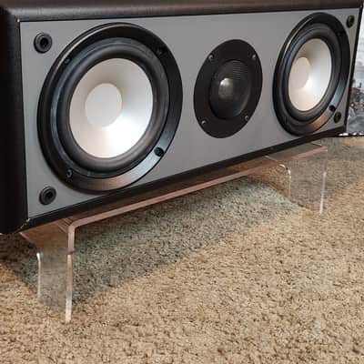 Yamaha Yamaha NS-AC40X 2-way acoustic suspension center channel speaker 90s  - Black veneer image 3