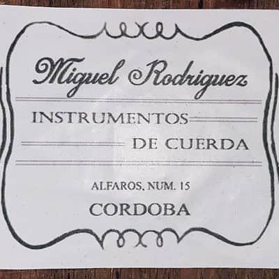 Miguel Rodriguez 1960's - a very nice guitar, with extremly powerful sound - check video! image 14