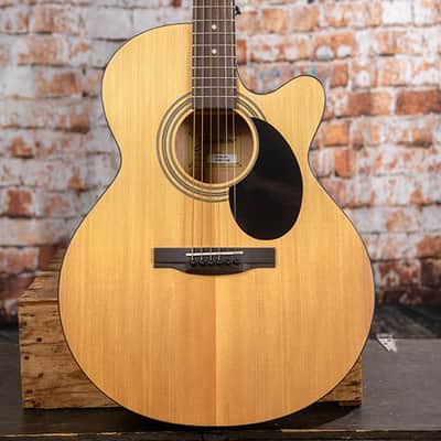 Jasmine S-34C Grand Orchestra Cutaway Acoustic Guitar, Natural image 6