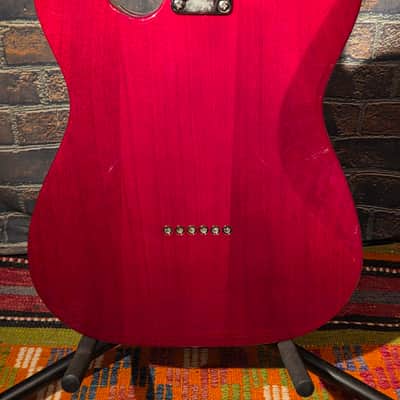 Squier Affinity Telecaster FMT SH Crimson Red Transparent image 14