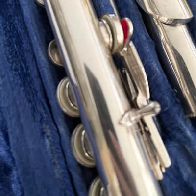 Gemeinhardt 3B Open Hole Silver-Plated Flute, Recently Serviced + Original Case image 2