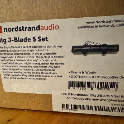 Nordstrand Audio Big J Blade 5 Pickups image 5