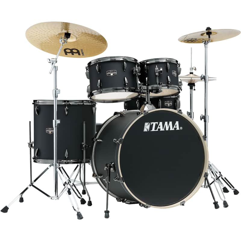 Tama IE52KH6W Imperialstar 10 / 12 / 16 / 22 / 5x14" 5pc Drum Set with Meinl Hardware image 1