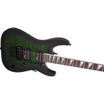 Jackson JS Series Dinky Arch Top JS32Q DKA Guitar - Transparent Green Burst image 3