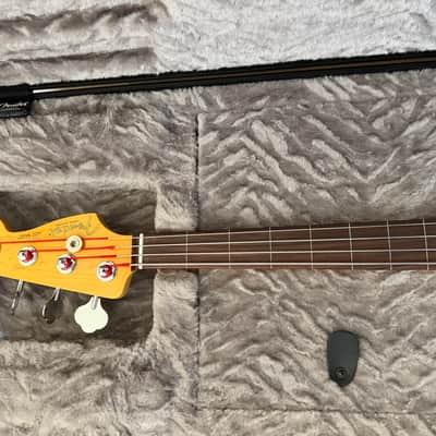 Fender American Professional II Jazz Bass Fretless 2020 - Present - 3-Color Sunburst image 3